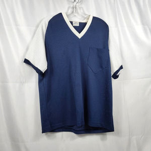 Vintage Athletic Sewing Jersey XL Pocket Mesh Made In USA